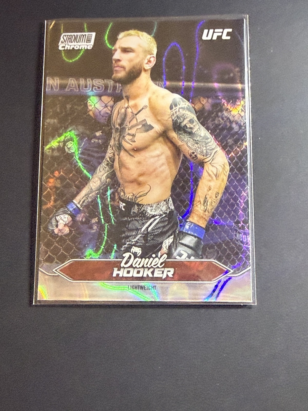 2025 Topps Stadium Club UFC - Chrome Daniel Hooker #C-184 Lava Refractor