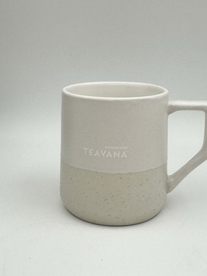 Starbucks Teavana Tee Tasse Sammlertasse  Keramik Cremeweiß Selten NEU