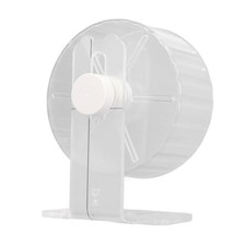 Silent Hamster Wheel With Stand Prevent Slip Clear Acrylic Hamster Exercise