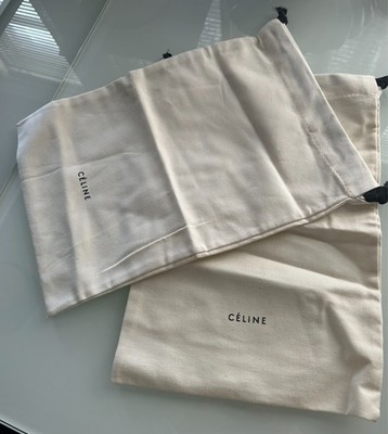 Celine Dust Bag 14.5 x10.25''  Set Of 2 brand new