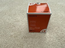 Sony Af 50Mm F/2.8 Macro Lens For A-Mount Sal50M28