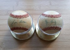 JOSE CANSECO AUTOGRAPHED Baseball SIGNED Lee MacPhail Baseball (1974-1983)