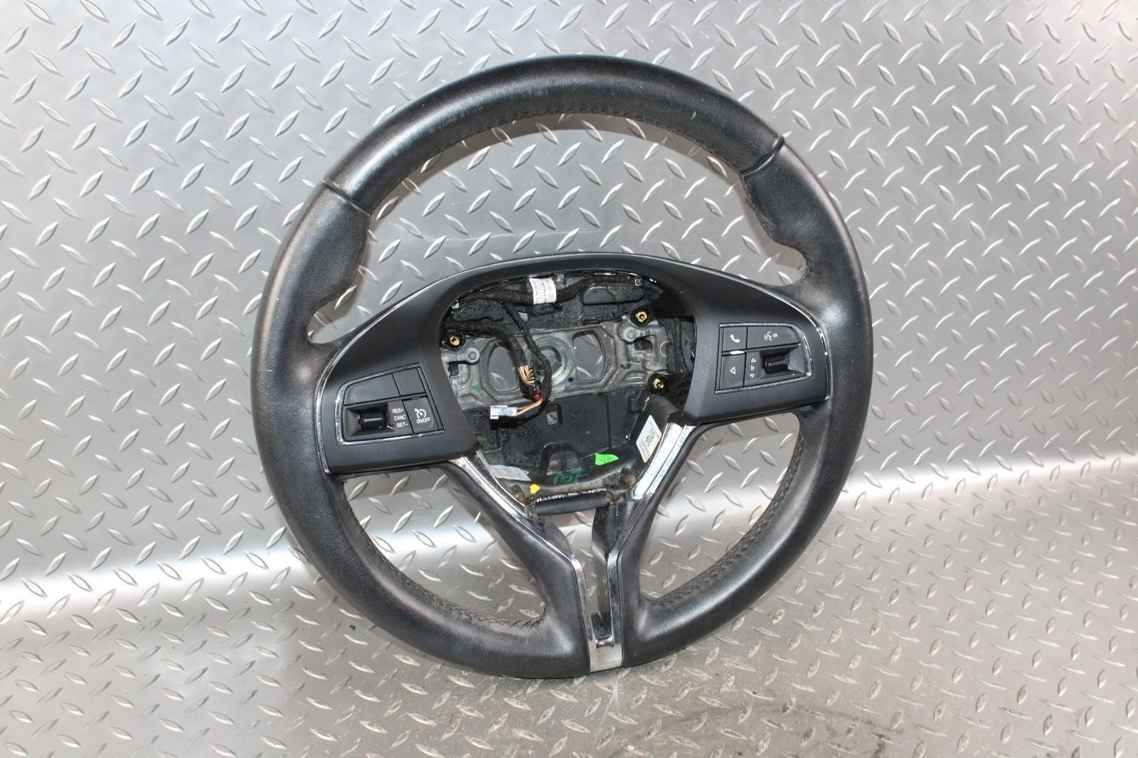 Maserati Ghibli 2014-2017 Steering wheel Black