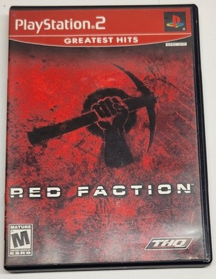 Red Faction (Sony PlayStation 2,2001) PS2 CIB Complete, Tested