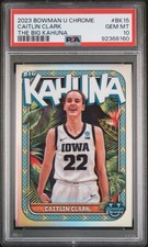 2023 CAITLIN CLARK Bowman U Chrome The Big Kahuna SP RC PSA 10 💎