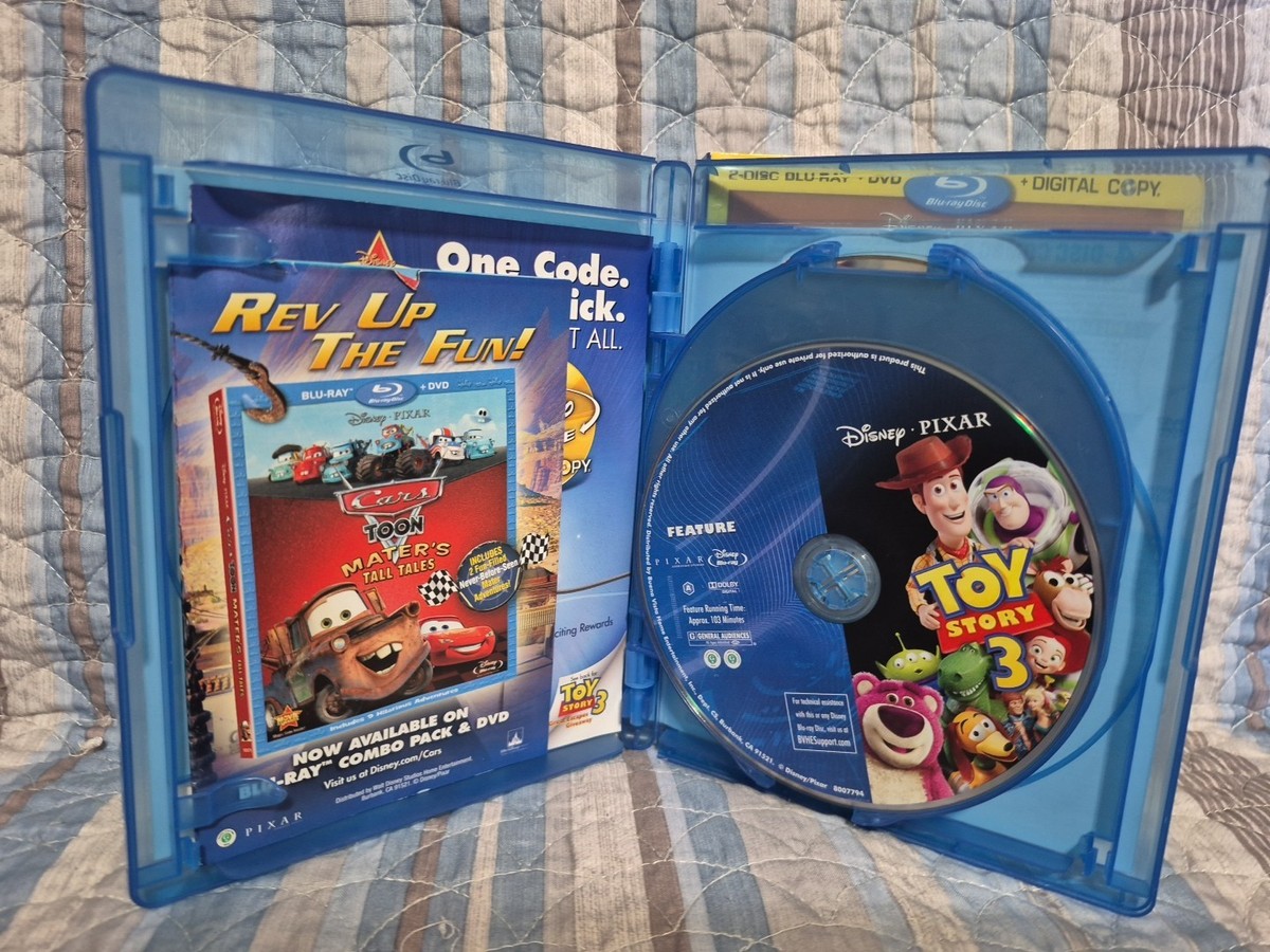 Toy Story 3 Four-Disc Blu-ray/DVD Combo with Slipcover Disney