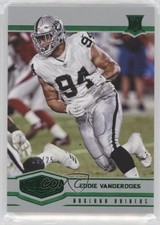 2017 Panini Plates & Patches Rookies Green 19/25 Eddie Vanderdoes #198 fm0