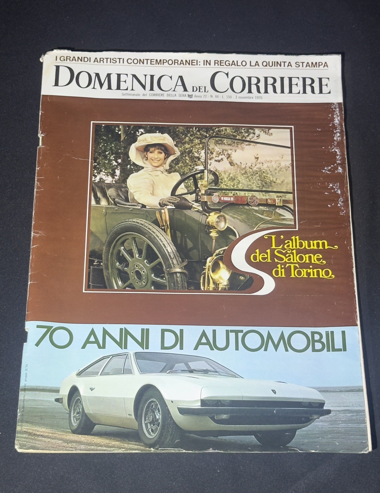 La Domenica del Corriere. N. 44 del 3 Novembre 1970 (Anno 72).