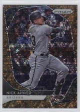 2020 Panini Prizm Tier II Quick Pitch Bronze Donut Circle 25/25 Nick Ahmed y0i