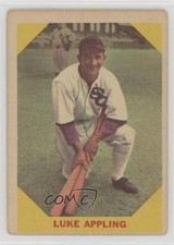 1960 Fleer Baseball Greats Luke Appling #27 HOF mx0