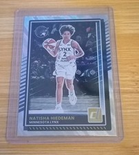2025 Panini Donruss WNBA Natasha Hiedeman Card Silver Holo Foil Parallel SP