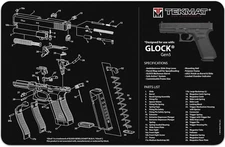 Tekmat Ultra 20 Premium 15" X 20" - 1/4" Thick Oil Resistant Non-Slip Waterproof