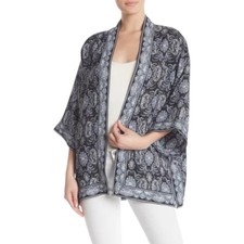 Max Studio Blue White size M Kimono