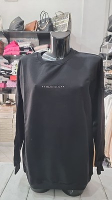 Marc Ellis Damen Sweatshirt Paricollo schwarz Größe S ME11