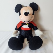 Disney Sega Trick Or Treat Vampire Mickey Plush Stuffed Animal Sega 15"