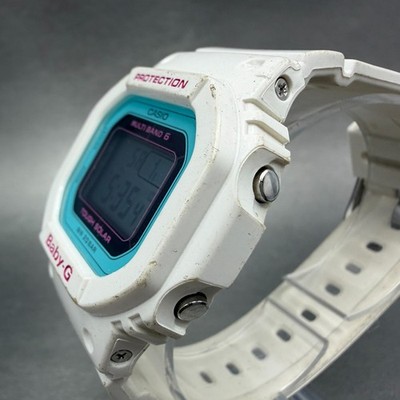 Casio baby-G BGD-5000 Watch Women 40mm Digital White Alarm Chrono