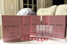 5 NEW Giorgio Armani My Way Nectar Eau De Parfum Spray Sample 1.2ml Ea P3