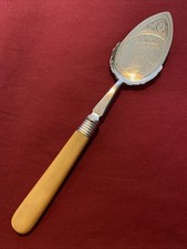 Large Antique Edwardian Silver Plated Jam Spoon c.1900-1920