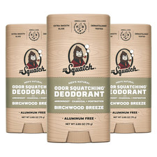 Natural Deodorant for Men - Odor-Squatching Aluminum Free - Birchwood Breeze 2.