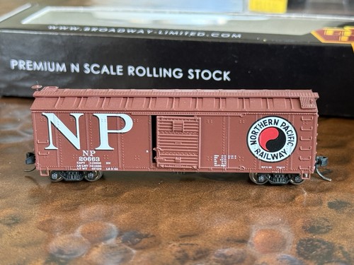 Broadway Limited Imports 7280 escala N 40' USRA Boxcar Pacífico Norte NP 2 Pack | Zustand: Used