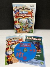 MySims Kingdom (Nintendo Wii, 2008) Complete W/ Manual CIB TESTED