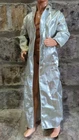 Vintage Mattel Barbie & the Rockers Hot Rockin Ken Silver Long Jacket Coat 80s