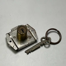 Antique National Cash Register LOCK W/Key NCR