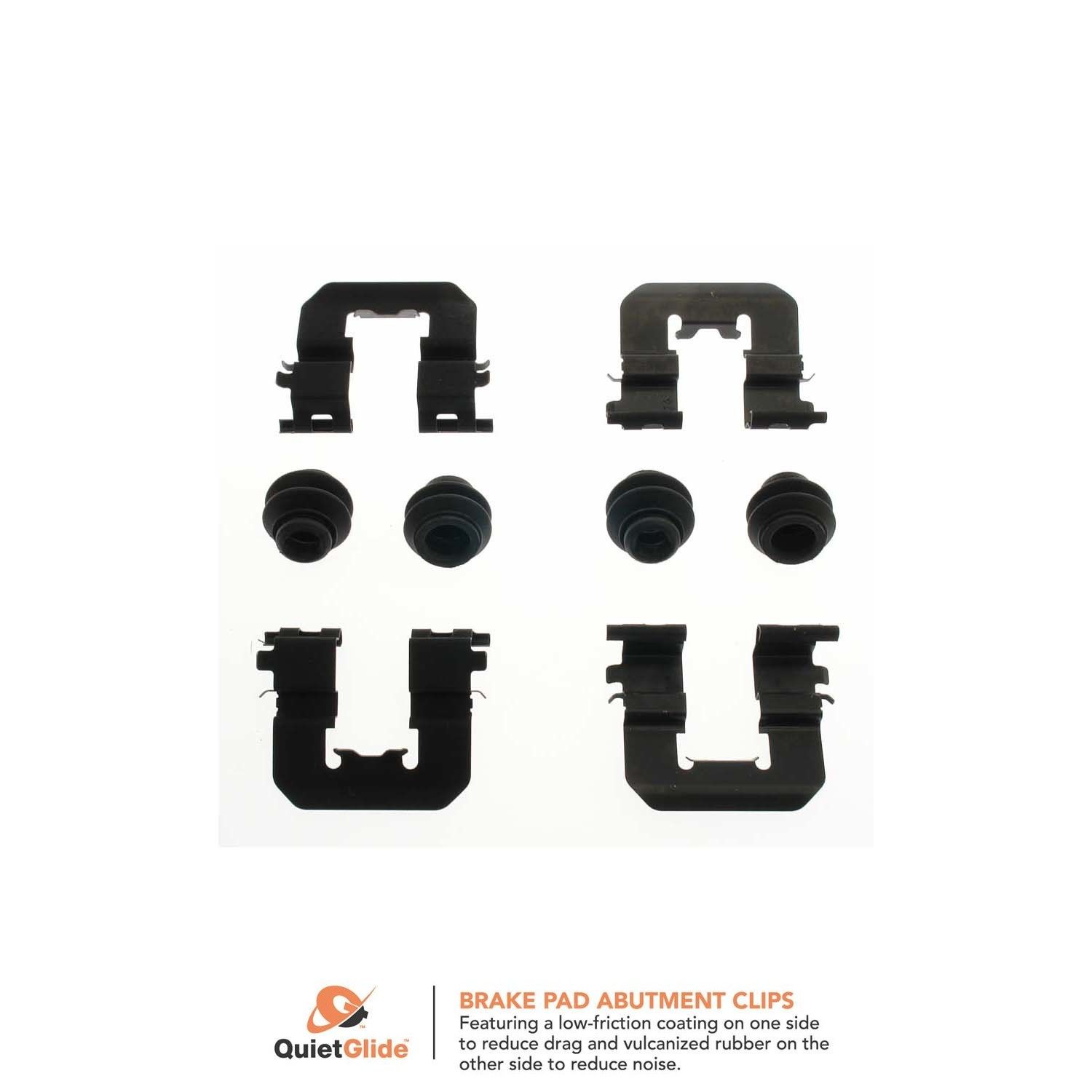 Carlson 13553Q Disc Brake Hardware Kit For 09-16 Hyundai Genesis Genesis Coupe