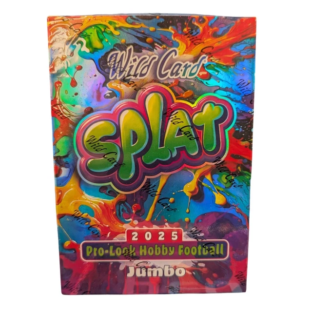 2025 Wild Card Splat Pro-Look Hobby Footbal Box  **RIP & SHIP** LIVE ON STREAM