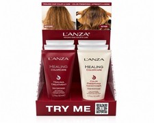 L  ANZA Healing ColorCare Travel Set 6 Pc Shampoo Conditioner Treatment 50ml