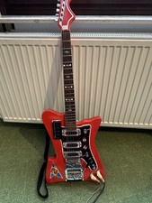 UNIKAT! Hybrid-E- Gitarre Tonabnehmer , Eigenbau . Retro/Vintage Design