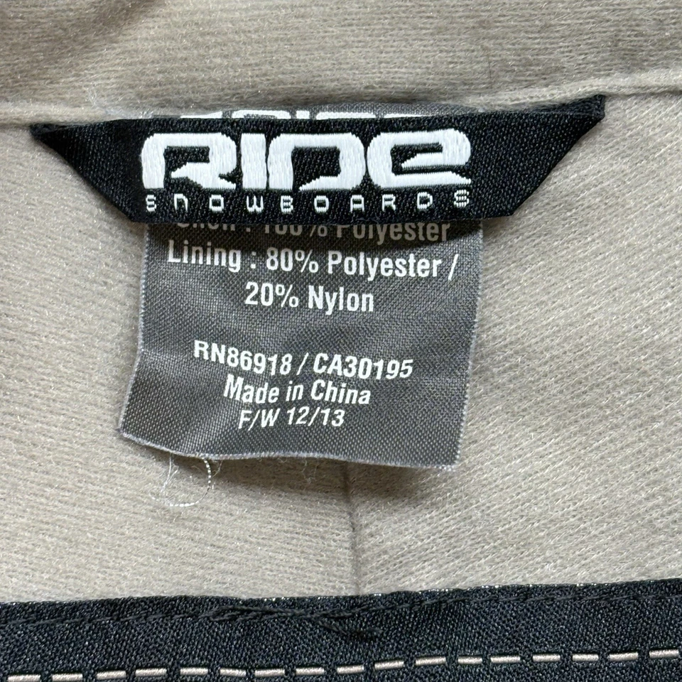 Pantalones aislantes RIDE Snowboard Cap3L para mujer medianos beige Cappel esquí Foto 3 de 4