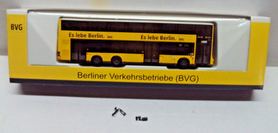 1:87 RIETZE 49530 BVG Bus NEOMAN A39 MAN ''Es lebe Berlin''  in OVP (B1)