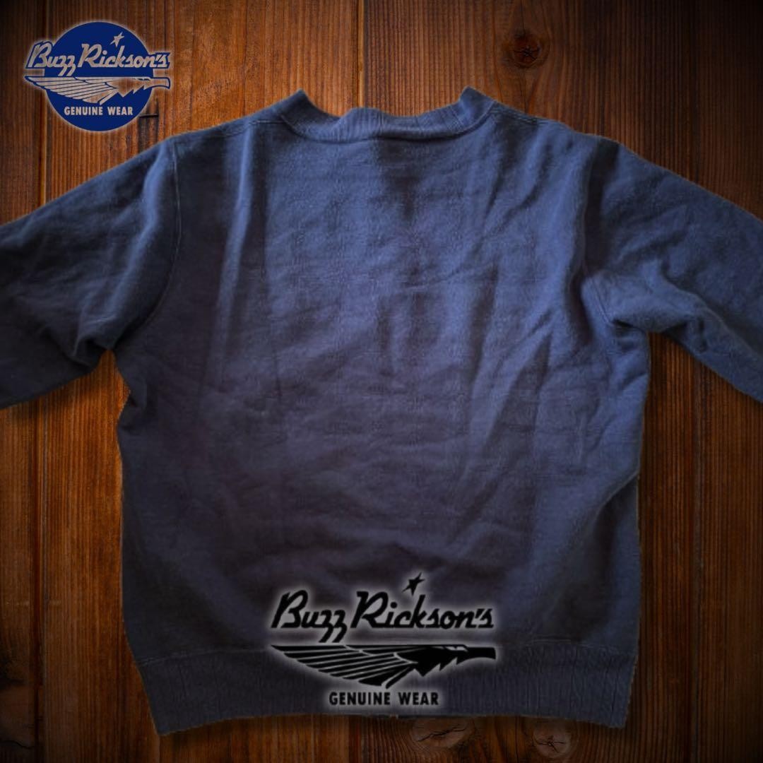 Old Feel  Buzz Ricksons Buzz Ricksons Full Zip Sw… - image 11