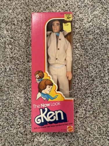 Mattel The Now Look Ken Fashion Doll Vintage 12 Inch Original Packaging MPN 9342