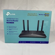 TP-LINK  Archer AX1500 1.5 Gbps Wi-Fi 6 Dual-Band Wireless Router  Open Box