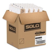 SOLO 378MS 8 oz. Printed Mistique Polycoated Hot Paper Cup - BN 1000/CT New