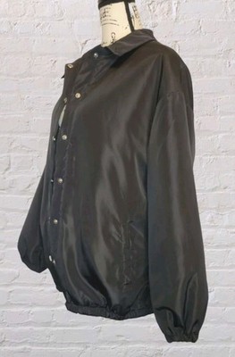 Missguided Womens US 4 UK 8 Black Bomber Jacket Puffer Coat Streetwear