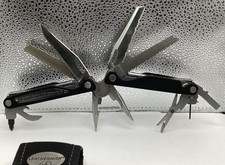 Leatherman Charge Knife Pliers Saw File And More With Holster Great Condition