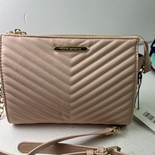 Steve Madden Pink Blexi Chevron Purse Brand New With Tags