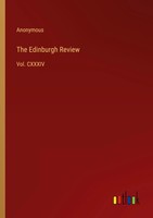 The Edinburgh Review Vol. Cxxxiv Anonymous Taschenbuch Kartoniert / Broschiert