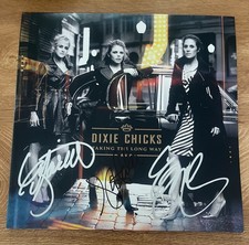 * DIXIE CHICKS * signed vinyl album * TAKING THE LONG WAY * NATALIE MAINES * COA