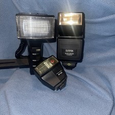 Set of 3 -35 mm Camera Flashes