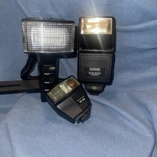 Set of 3 -35 mm Camera Flashes