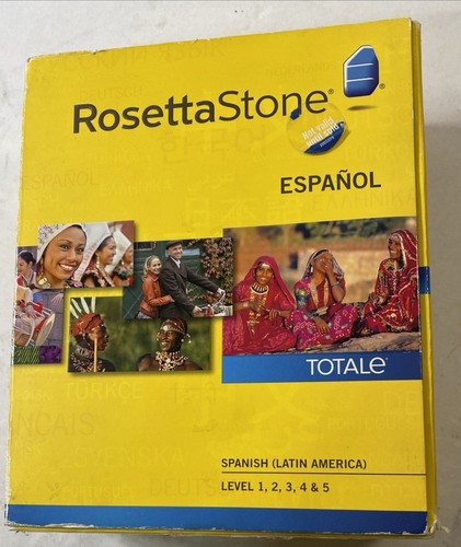 Rosetta Stone Espanol TOTALE Spanish (Latin America) Level 1 - Version 4