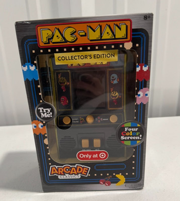 Pac-Man Handheld Electronic Game   Retro Classic Arcade Portable