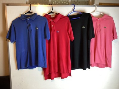 Lacoste Green Polo Shirt Classic Fit Short Sleeve Crocodile Logo Cotton