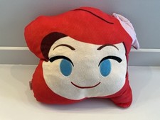 Disney The Little Mermaid Emoji Blitz Plush Pillow Princess Ariel 12  X13  