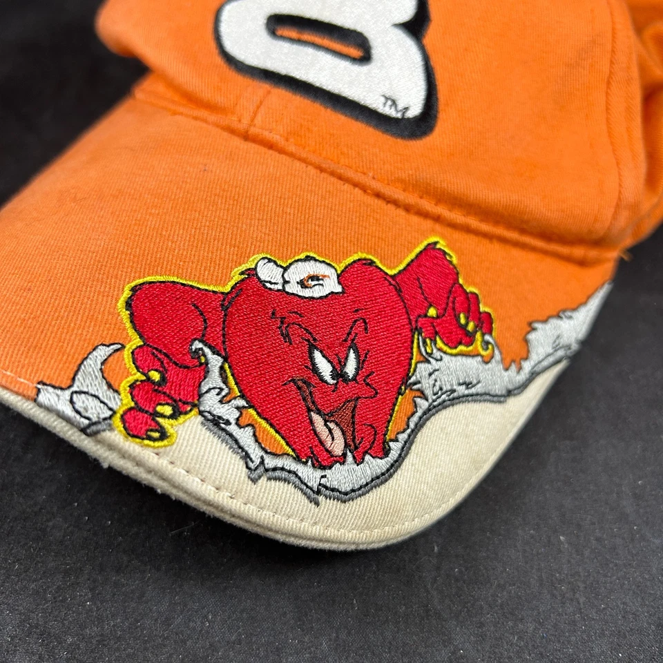 DALE EARNHARDT JR #8 WINNERS CIRCLE NASCAR LOONEY TUNES GOSSAMER STRAPBACK HAT - Image 2 of 4