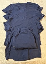 Lot 4 Mens Size M/L Scrubs Cherokee Workwear Prof 3 M Tops 1 Pant Large Short